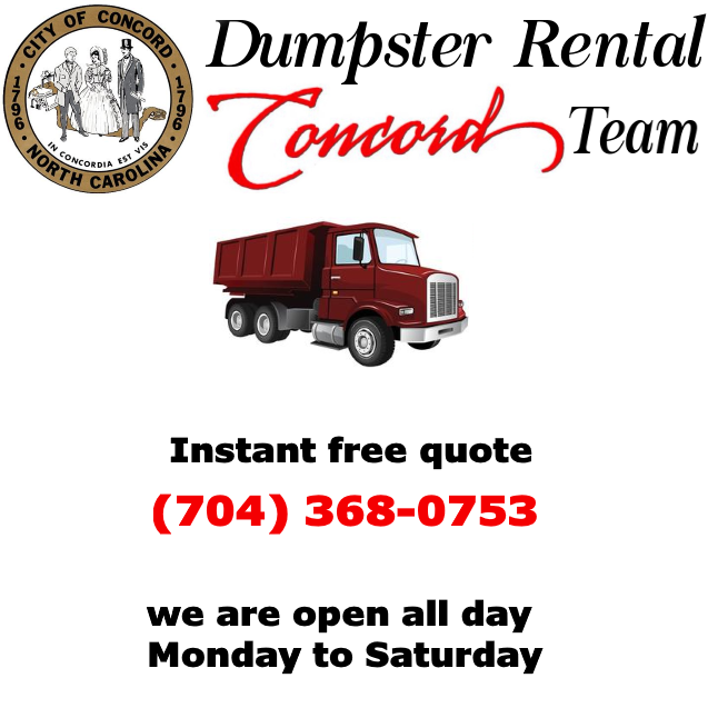 Dumpster Rental Concord Team